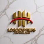 画像13: Hの構造と赤い弧が示す堅実な飛躍ロゴ (13)