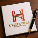 画像6: Hの力強い連結と未来志向ロゴ (6)