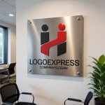 画像7: Hと人型の力強い繋がりと支援のロゴ (7)