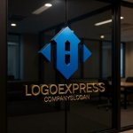 画像15: クールなブルーの抽象ロゴ (15)