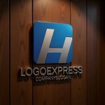 画像5: Hとスクエアのモダンな信頼ロゴ (5)