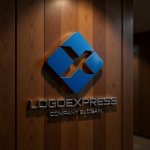 画像5: Xと菱形のモダンな信頼ロゴ (5)