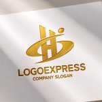 画像11: HとSが織りなす革新と飛躍のロゴ (11)