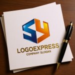 画像6: SYの立体的な連結ロゴ (6)