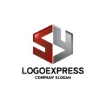 画像3: SYの立体的な連結ロゴ (3)