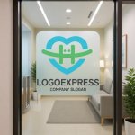 画像6: ハートとH、笑顔が寄り添うウェルネスロゴ (6)