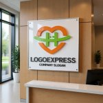 画像13: ハートとH、笑顔が寄り添うウェルネスロゴ (13)