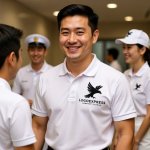 画像14: 力強く舞うイーグルロゴ (14)