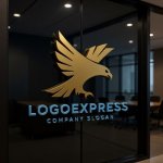 画像15: 力強く舞うイーグルロゴ (15)