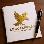 画像6: 力強く舞うイーグルロゴ (6)