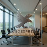 画像9: 力強く舞うイーグルロゴ (9)