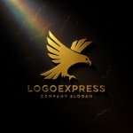 画像12: 力強く舞うイーグルロゴ (12)