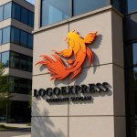 画像8: 力強く舞う鯉の縁起物ロゴ (8)