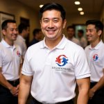 画像14: 陰陽と鯉が織りなす調和と繁栄のロゴ (14)