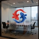 画像11: 陰陽と鯉が織りなす調和と繁栄のロゴ (11)