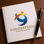 画像6: Yと躍動する人型が描く成長とサポートロゴ (6)