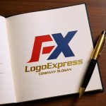 画像6: FXのスピード感と信頼のモダンロゴ (6)