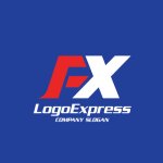 画像4: FXのスピード感と信頼のモダンロゴ (4)