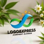 画像12: 前進する無限大「X」のロゴ (12)