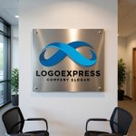 画像7: 革新と飛躍を象徴する「X」の3Dモダンロゴ (7)