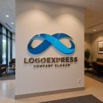 画像10: 革新と飛躍を象徴する「X」の3Dモダンロゴ (10)