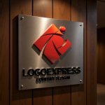 画像5: 躍動する人とアルファベットRのロゴ (5)