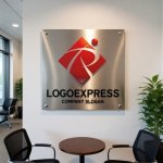 画像7: 躍動する人とアルファベットRのロゴ (7)