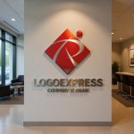 画像10: 躍動する人とアルファベットRのロゴ (10)