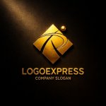 画像12: 躍動する人とアルファベットRのロゴ (12)