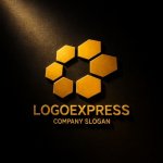 画像12: 「O」ハニカムネットワークロゴ (12)