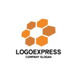 画像1: 「O」ハニカムネットワークロゴ (1)