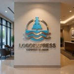 画像10: 船と波が描く航海と信頼のロゴ (10)