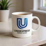 画像16: スタイリッシュなU字型ロゴ (16)