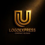 画像12: スタイリッシュなU字型ロゴ (12)