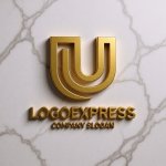 画像13: スタイリッシュなU字型ロゴ (13)