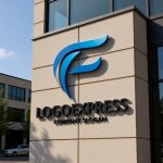 画像8: スタイリッシュなFのロゴ (8)