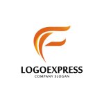 画像3: スタイリッシュなFのロゴ (3)