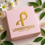 画像10: スタイリッシュなリボンPロゴ (10)