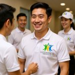 画像14: カラフルな人々が手を取り合う喜びのロゴ (14)