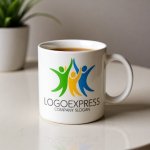 画像16: カラフルな人々が手を取り合う喜びのロゴ (16)