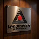 画像5: 「A」と日の丸を象徴するモダンな三角ロゴ (5)