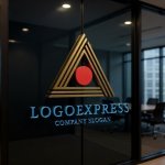 画像15: 「A」と日の丸を象徴するモダンな三角ロゴ (15)