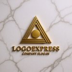 画像13: 「A」と日の丸を象徴するモダンな三角ロゴ (13)