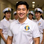 画像14: Sの渦巻くラインが描くグローバルな繋がりロゴ (14)