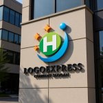 画像8: Hと輝く星、人型が示す健康と成長のロゴ (8)