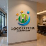 画像10: Hと輝く星、人型が示す健康と成長のロゴ (10)