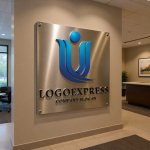 画像10: Uと人型が示す上昇と成功のロゴ (10)