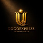 画像12: Uと人型が示す上昇と成功のロゴ (12)