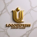 画像13: Uと人型が示す上昇と成功のロゴ (13)