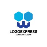 画像3: ハニカムとWのロゴ (3)